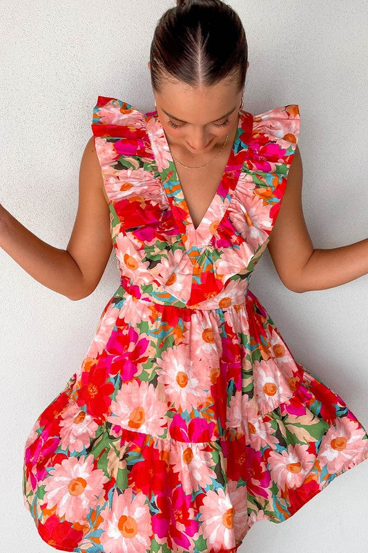 Floral Mini Dress