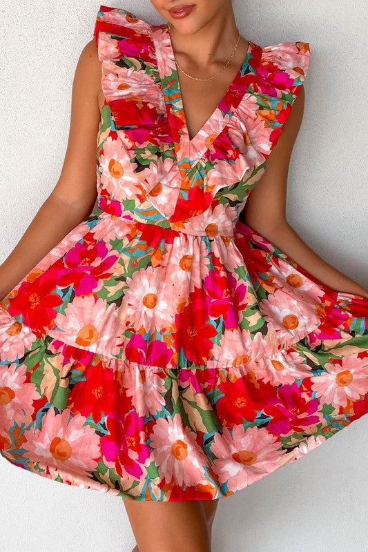Floral Mini Dress