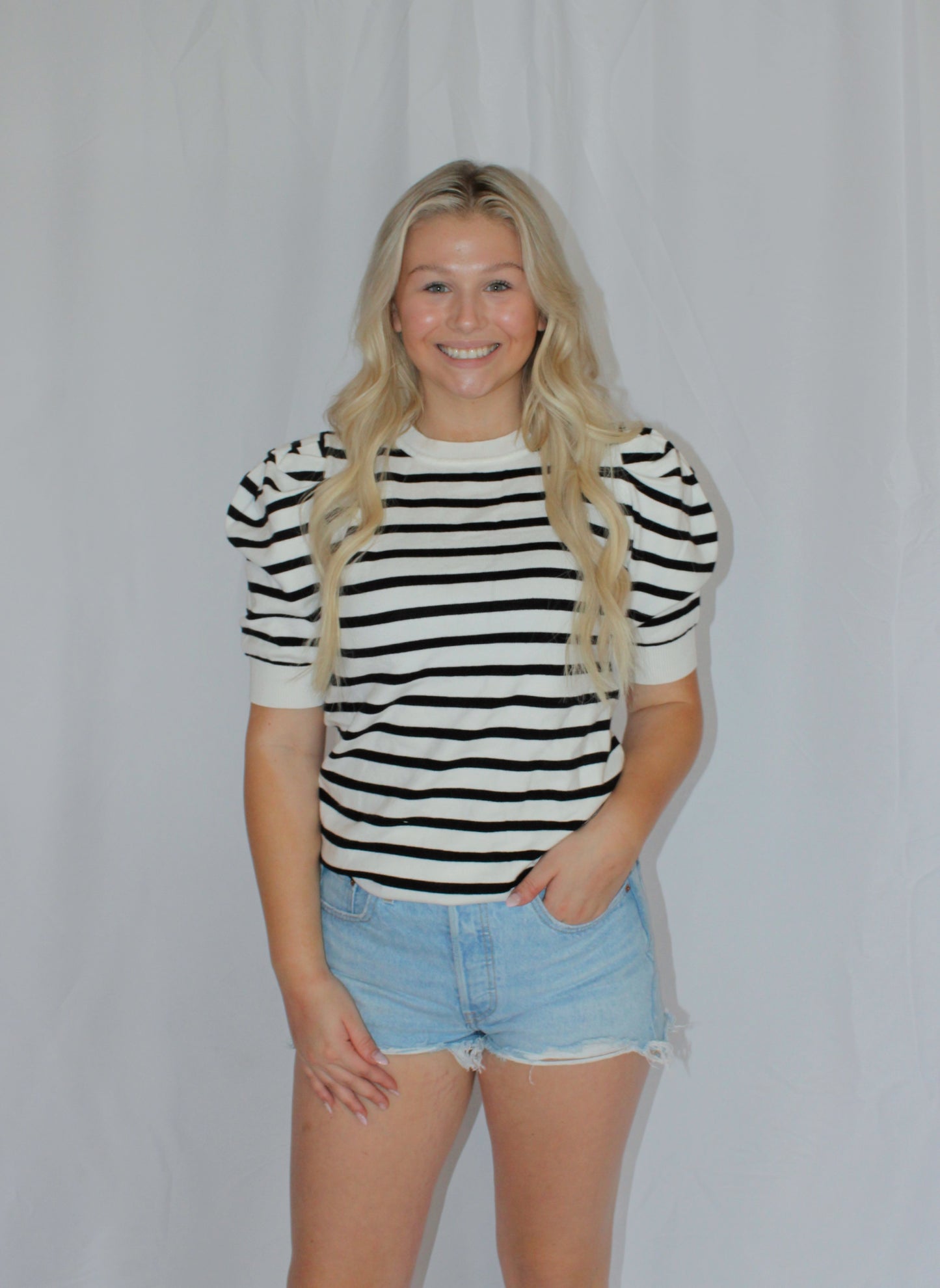 Macie Stripe Sweater